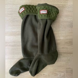 Hunter fleece rain boots liners
